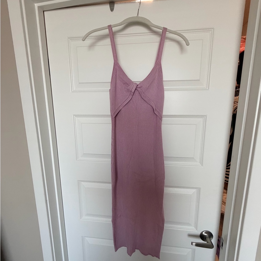 Abercrombie & Fitch Sweater Knit Midi Dress